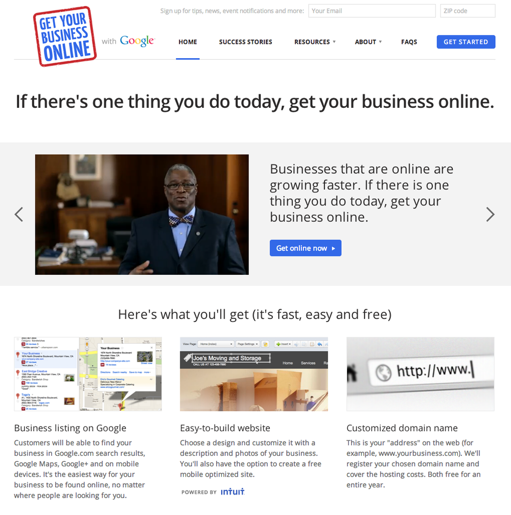 Getting American Business Online